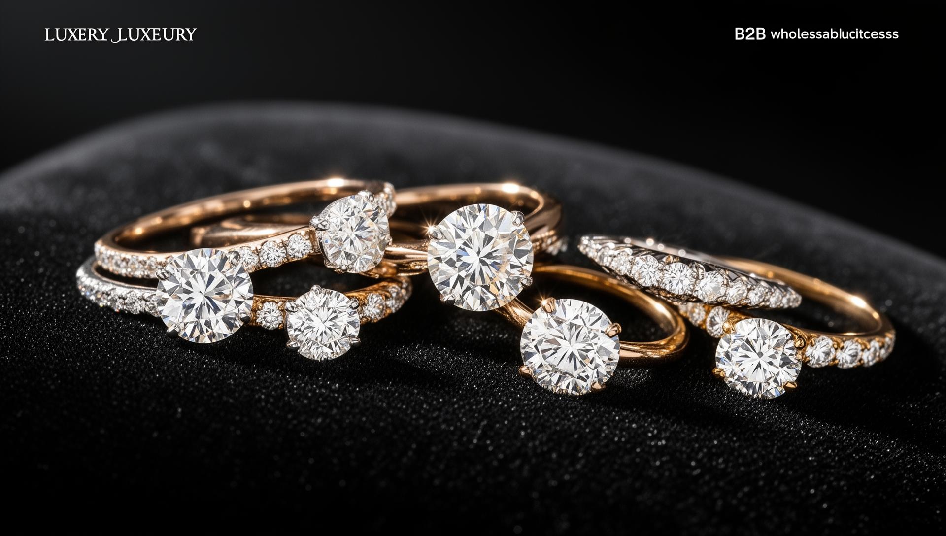 Luxury diamond jewellery collection